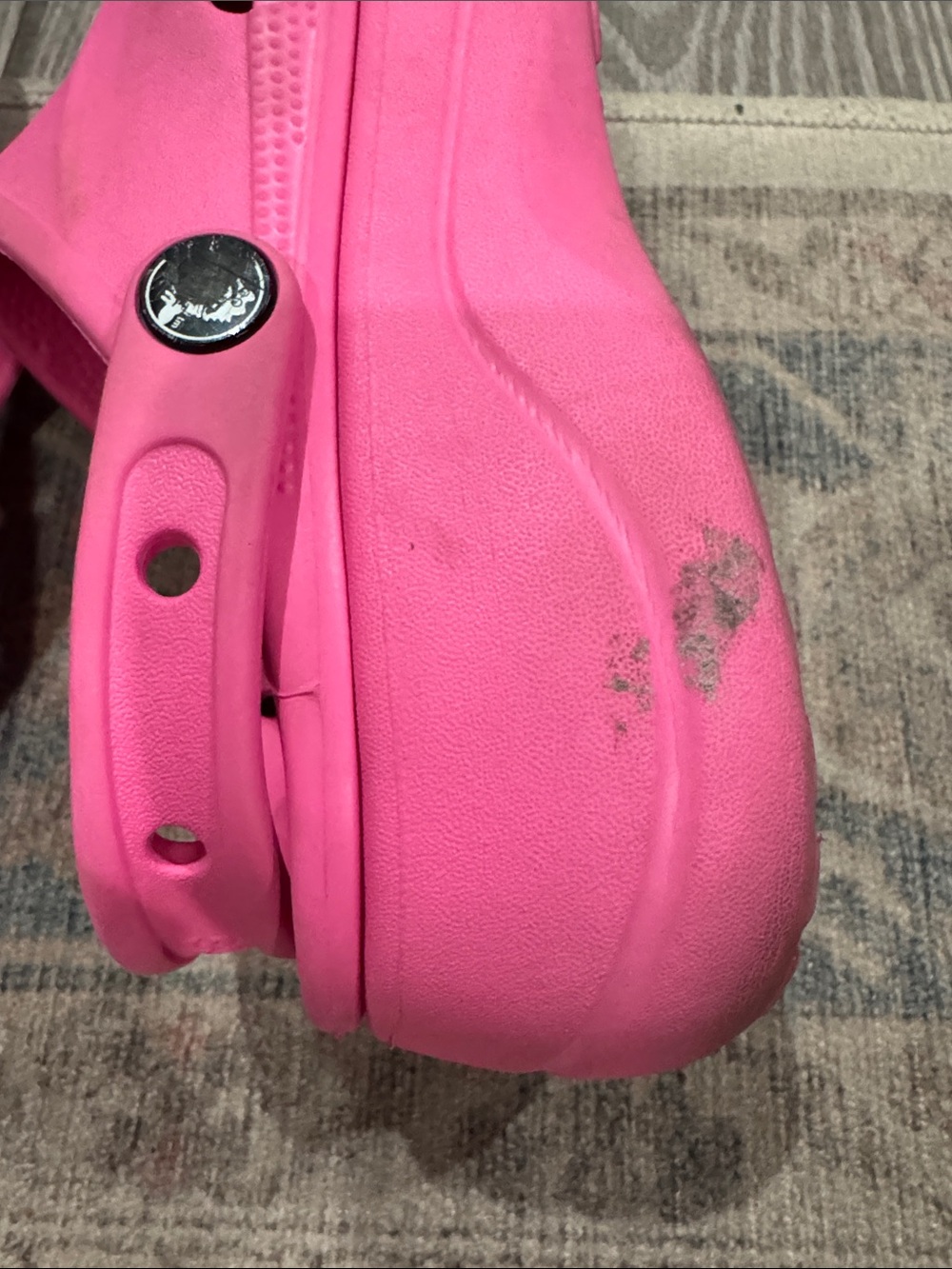 Crocs Pink Baya Platform Crocs size women’s 8 - Picture 6 of 8